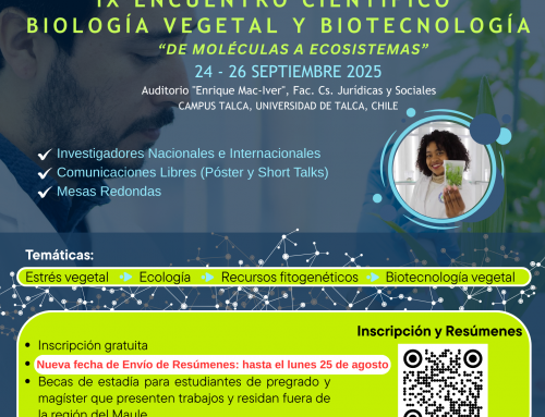 IX Encuentro Científico Biología Vegetal y Biotecnología “De Moléculas a Ecosistemas”